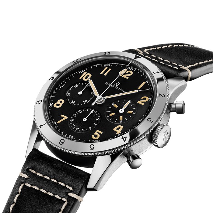 Breitling AVI Ref 765 1953 Re-Edition Stainless Steel Watch AB0920131B1X1 - Image 2