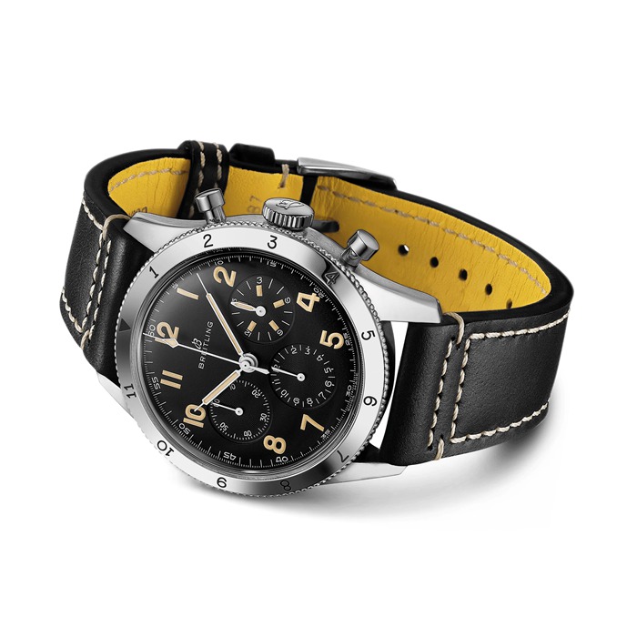 Breitling AVI Ref 765 1953 Re-Edition Stainless Steel Watch AB0920131B1X1 - Image 3