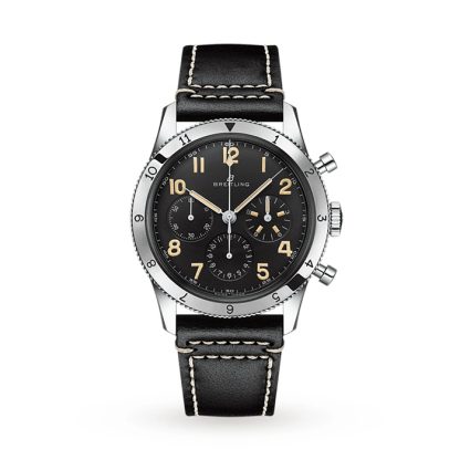 Breitling AVI Ref 765 1953 Re-Edition Stainless Steel Watch AB0920131B1X1