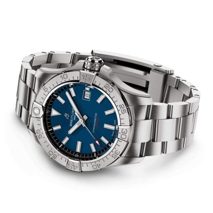 Breitling Avenger Automatic 42mm Mens Watch Blue Stainless Steel A17328101C1A1 - Image 4