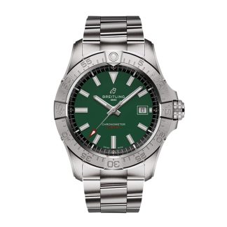 Breitling Avenger Automatic 42mm Mens Watch Green Stainless Steel A17328101L1A1