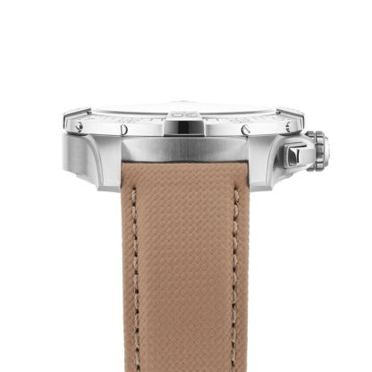 Breitling Avenger B01 Chronograph 44mm Mens Watch Beige Leather AB0147101A1X1 - Image 4