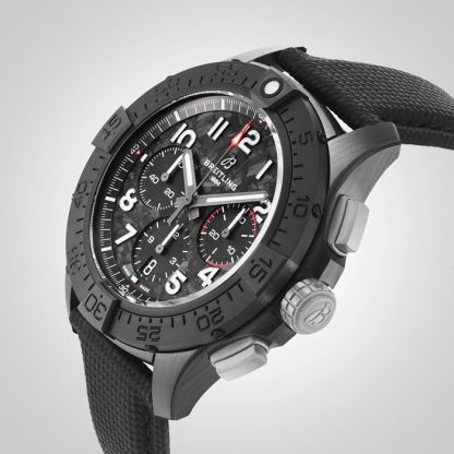 Breitling Avenger B01 Chronograph 44mm Night Mission Mens Watch Black SB0147101B1X1 - Image 5