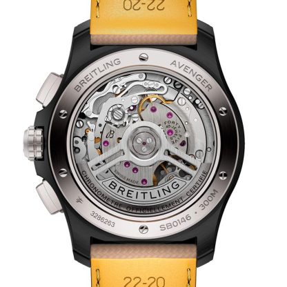 Breitling Avenger B01 Chronograph Night Mission 42mm Mens Watch Beige SB0146101B1X1 - Image 2
