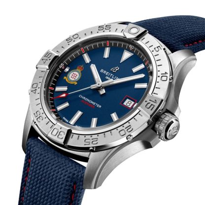 Breitling Avenger Red Arrows 60th Anniversary Edition 42mm Mens Watch Blue A173281A1C1X1 - Image 3