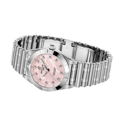 Breitling Chronomat 28mm Ladies Watch Pink Mother Of Pearl A72310101K1A1 - Image 3