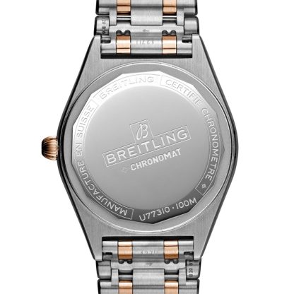 Breitling Chronomat 32 Stainless Steel & 18k Red Gold Watch U77310101A2U1 - Image 4