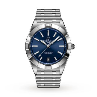 Breitling Chronomat 32 Stainless Steel Blue Watch A77310101C1A1