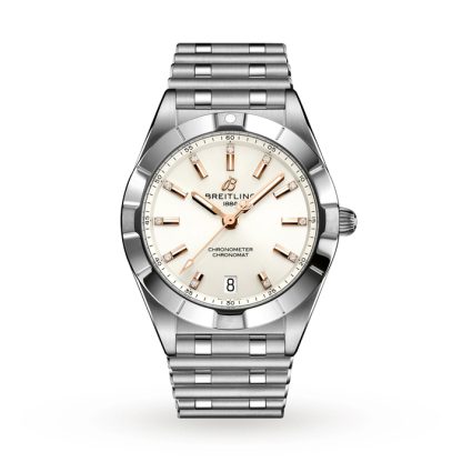 Breitling Chronomat 32 Stainless Steel White Watch A77310101A3A1
