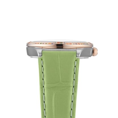 Breitling Chronomat Automatic 36 South Sea Green Leather Strap Ladies Watch U10380611L1P1 - Image 4