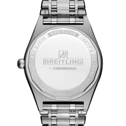 Breitling Chronomat Automatic 36 South Sea Ice Blue Stainless Steel Bracelet Ladies Watch G10380611C1G1 - Image 2