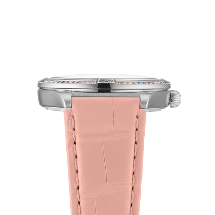 Breitling Chronomat Automatic 36 South Sea Pink Leather Strap Ladies Watch G10380BB1K1P1 - Image 4
