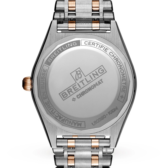 Breitling Chronomat Automatic 36 Stainless Steel & 18k Red Gold Watch U10380101A1U1 - Image 2