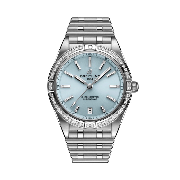Breitling Chronomat Automatic 36mm Ladies Watch Blue G10380591C1G1