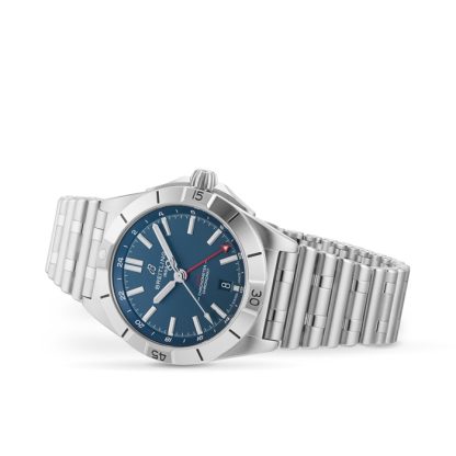 Breitling Chronomat Automatic GMT 40 Blue Dial Watch A32398101C1A1 - Image 3