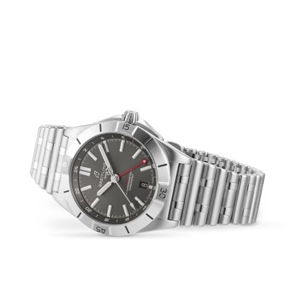 Breitling Chronomat Automatic GMT 40 Grey Dial Watch A32398101M1A1 - Image 3