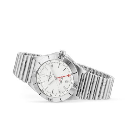 Breitling Chronomat Automatic GMT 40 White Dial Watch A32398101A1A1 - Image 3
