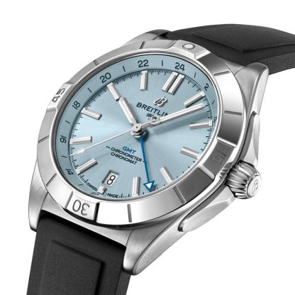 Breitling Chronomat Automatic GMT 40mm Mens Watch Blue P32398101C1S1 - Image 2