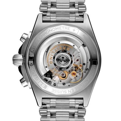 Breitling Chronomat B01 42 Stainless Steel Silver Watch AB0134101G1A1 - Image 4
