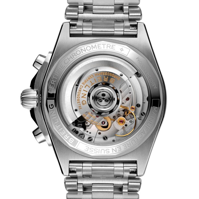 Breitling Chronomat B01 42 Stainless Steel Silver Watch AB0134101G1A1 - Image 4