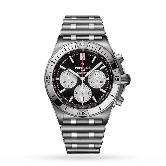 Breitling Chronomat B01 42 Stainless Steel Watch AB0134101B1A1