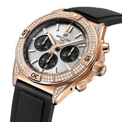 Breitling Chronomat B01 42mm Mens Watch Red Gold RB0134721G1S1 - Image 2