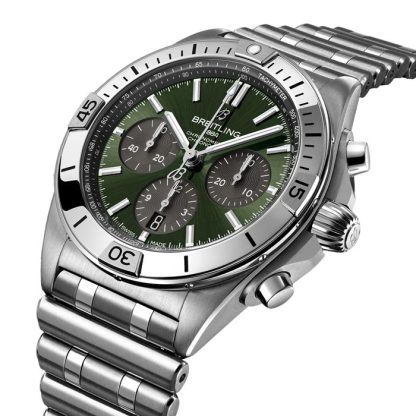 Breitling Chronomat B01 Titanium 42mm Limited Edition Mens Watch The Watches Of Switzerland Group Centenary Exclusive EB01341A1L1E1 - Image 2