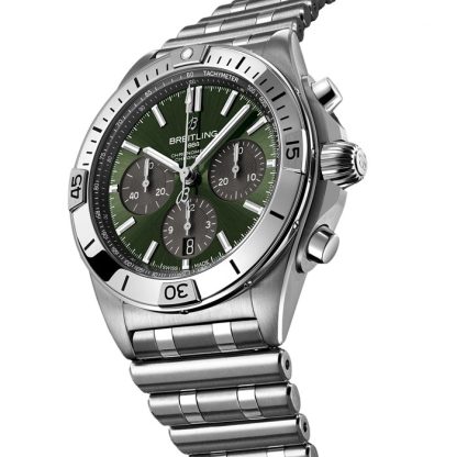 Breitling Chronomat B01 Titanium 42mm Limited Edition Mens Watch The Watches Of Switzerland Group Centenary Exclusive EB01341A1L1E1 - Image 3