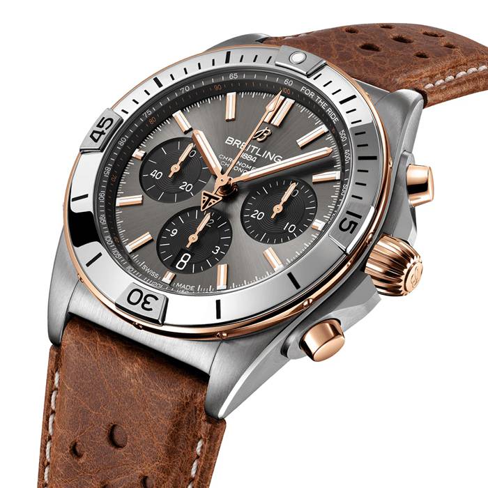 Breitling Chronomat B01 Triumph 42mm Mens Watch Grey TB0134101M1X1 - Image 3