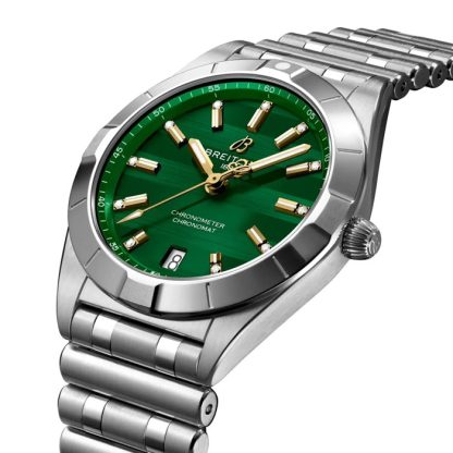 Breitling Chronomat GMT Six Nations Ireland Limited Edition 32mm Ladies Watch A773107A1L1A1 - Image 3
