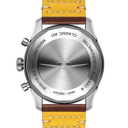 Breitling Classic AVI Chronograph 42 Curtiss P-40 Warhawk Leather Strap Watch A233802A1L1X1 - Image 2