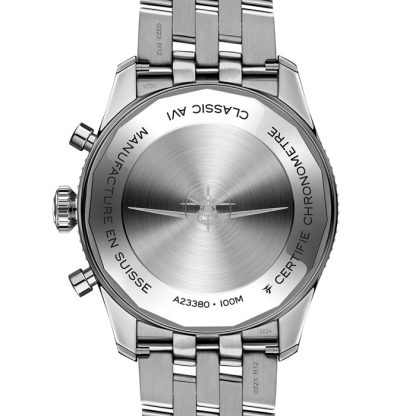 Breitling Classic AVI Chronograph 42 Curtiss P-40 Warhawk Stainless Steel Watch A233802A1L1A1 - Image 2