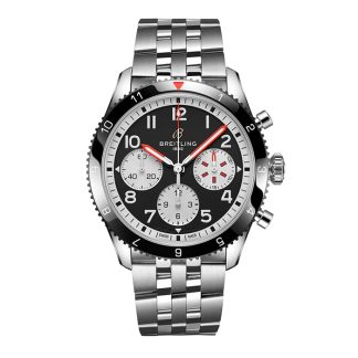Breitling Classic AVI Chronograph 42 Mosquito Stainless Steel Watch Y233801A1B1A1