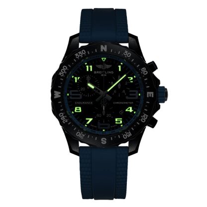 Breitling Endurance Pro 38mm Unisex Watch Blue Rubber X83310281B1S1 - Image 5