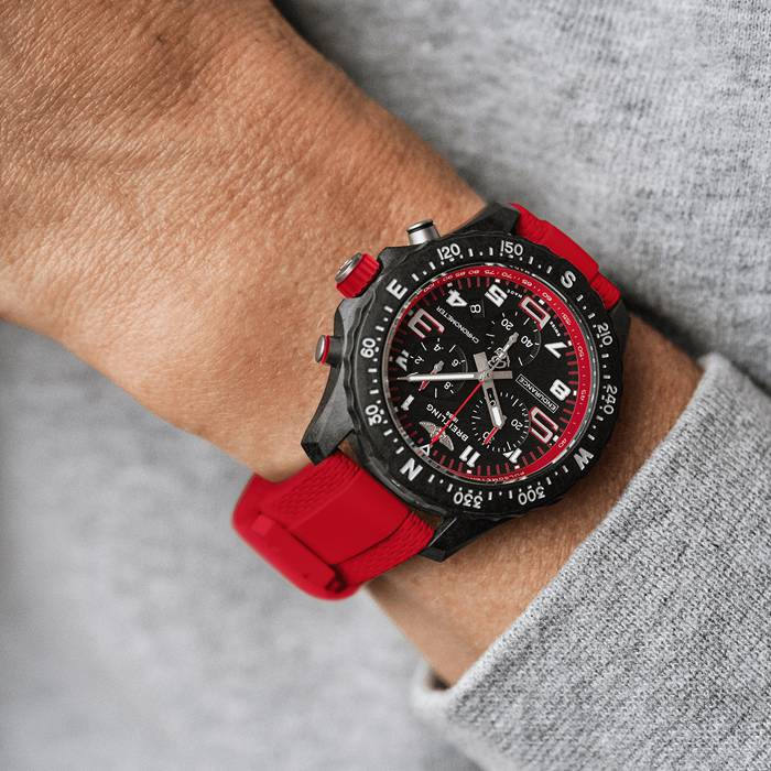 Breitling Endurance Pro 38mm Unisex Watch Red Rubber X83310D91B2S1 - Image 5