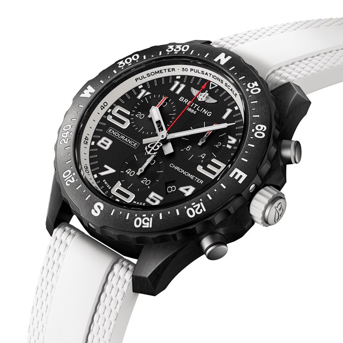 Breitling Endurance Pro 38mm Unisex Watch White Rubber X83310A71B1S1 - Image 3