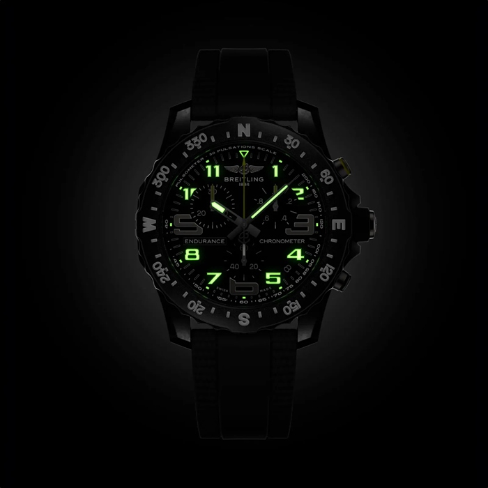 Breitling Endurance Pro 44mm Mens Watch Black X82310E51B1S2 - Image 5