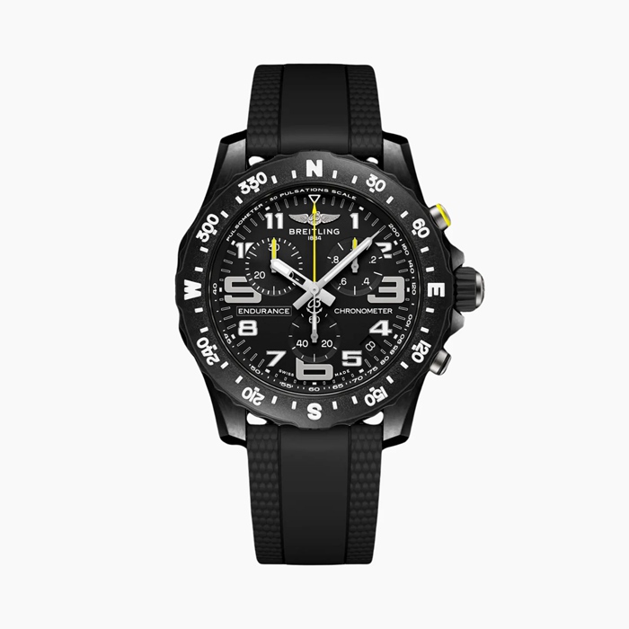 Breitling Endurance Pro 44mm Mens Watch Black X82310E51B1S2