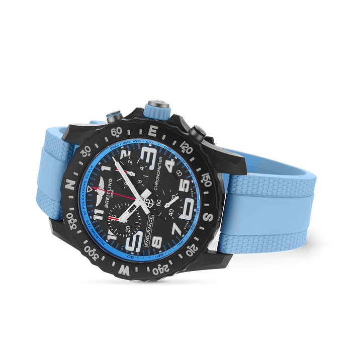 Breitling Endurance Pro 44mm Unisex Watch Blue Rubber X82310281B1S2 - Image 3