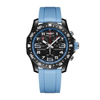 Breitling Endurance Pro 44mm Unisex Watch Blue Rubber X82310281B1S2