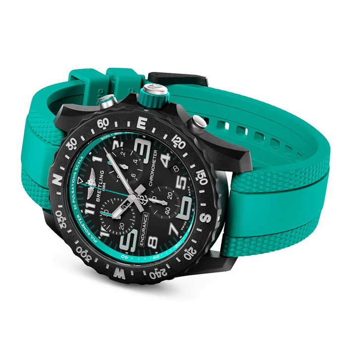Breitling Endurance Pro 44mm Unisex Watch Turquoise The Watches Of Switzerland Group Exclusive X823101L1B1S1 - Image 3