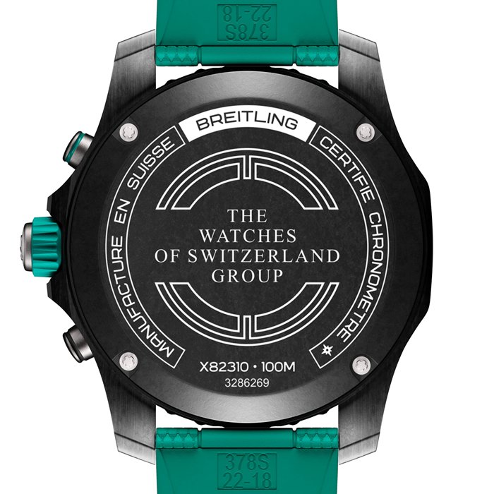 Breitling Endurance Pro 44mm Unisex Watch Turquoise The Watches Of Switzerland Group Exclusive X823101L1B1S1 - Image 4