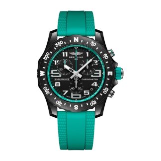 Breitling Endurance Pro 44mm Unisex Watch Turquoise The Watches Of Switzerland Group Exclusive X823101L1B1S1