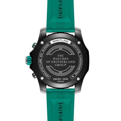 Breitling Endurance Pro 44mm Unisex Watch Turquoise The Watches Of Switzerland Group Exclusive X823101L1B1S1 - Image 5