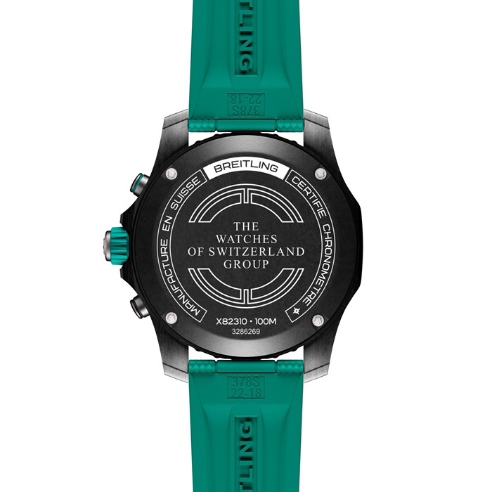 Breitling Endurance Pro 44mm Unisex Watch Turquoise The Watches Of Switzerland Group Exclusive X823101L1B1S1 - Image 5