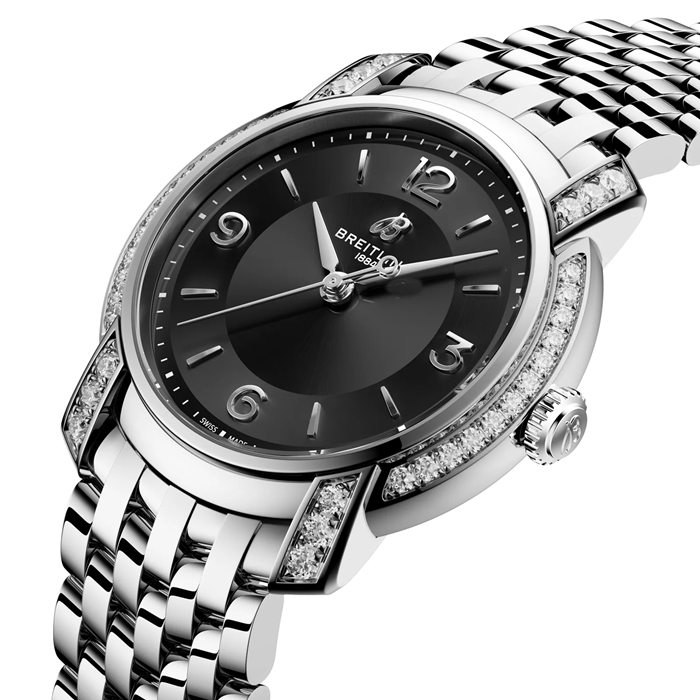 Breitling Lady Premier 32mm Ladies Watch Black A77330671B1A1 - Image 2