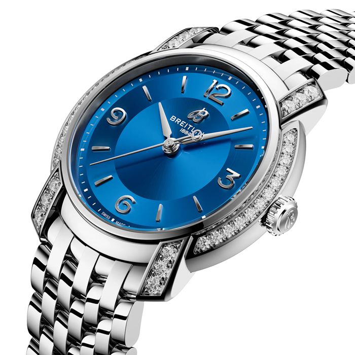 Breitling Lady Premier 32mm Ladies Watch Blue A77330671C1A1 - Image 2