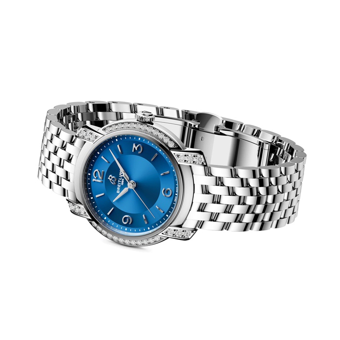 Breitling Lady Premier 32mm Ladies Watch Blue A77330671C1A1 - Image 4