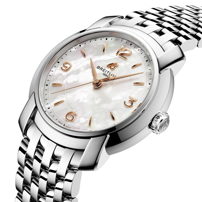 Breitling Lady Premier 32mm Ladies Watch Mother Of Pearl A77330121A2A1 - Image 2