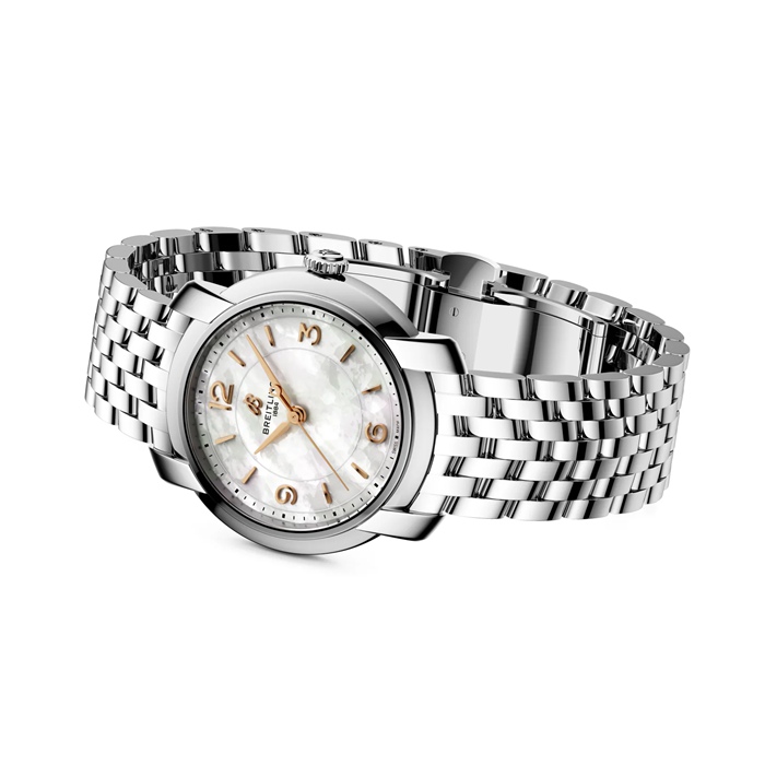 Breitling Lady Premier 32mm Ladies Watch Mother Of Pearl A77330121A2A1 - Image 4